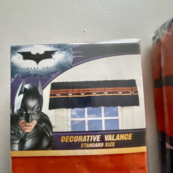 Batman valance kids room curtains - Picture 4 of 6